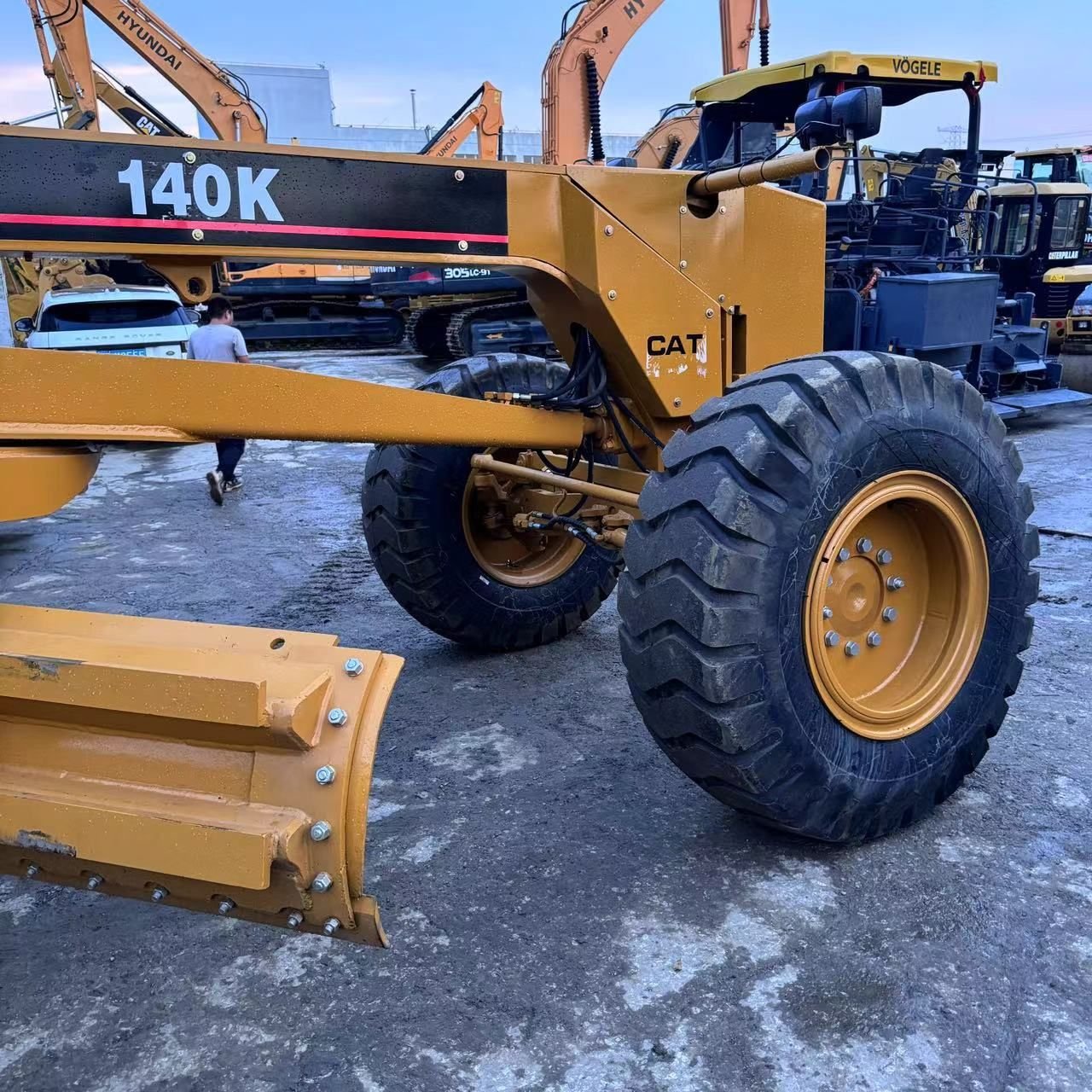Top Quality Cat 140K Used Motor Grader Second-Hand Heavy Duty Road Equipment-huaiyun machinery