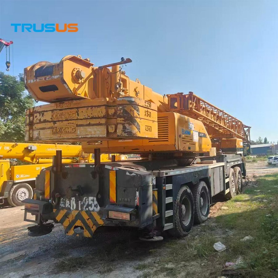 Chinese Made Used Crane Mobile Truck 50 Ton Construction Machinery Load Crane-huaiyun machinery