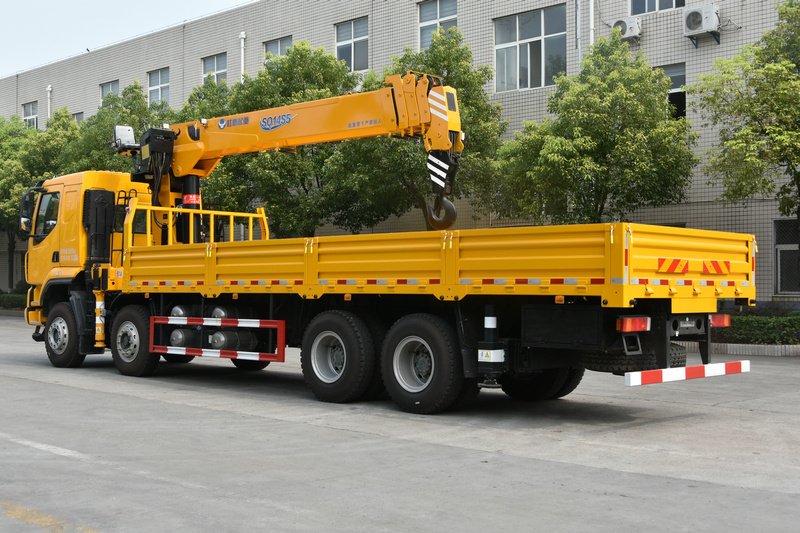 Stiff HBQZ used truck Stick Boom Straight Arm Crane with Cheap Price-huaiyun machinery