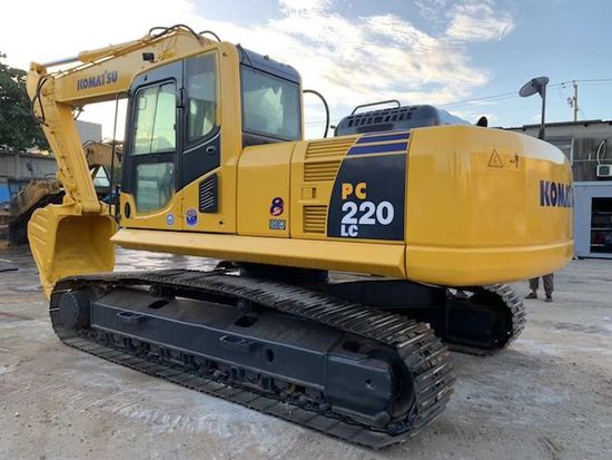 100% Original Japan Used Komatsu PC220-8 Hydraulic Crawler Excavator 22 Ton