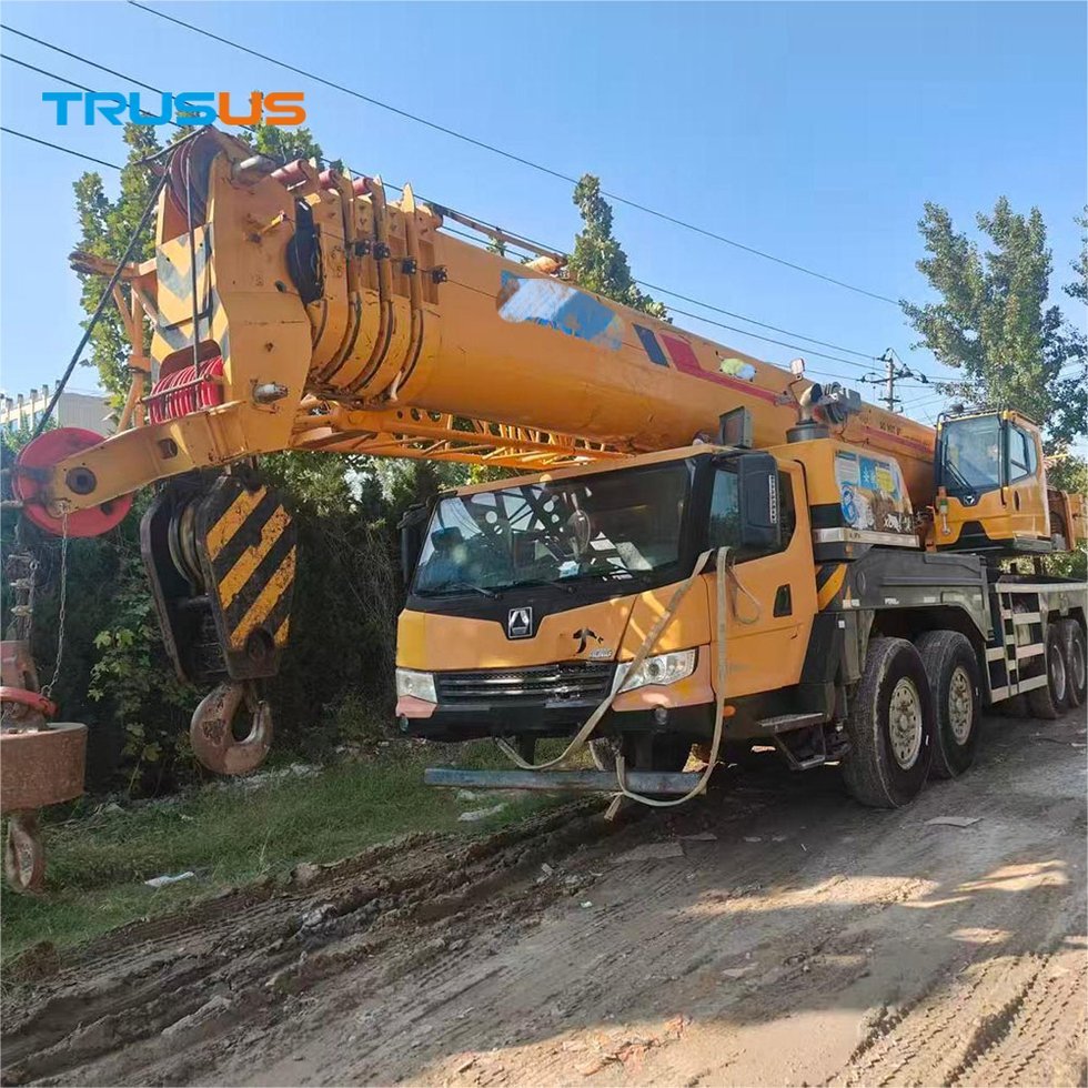 Used Mobile Truck Crane with Good Working Condition-huaiyun machinery