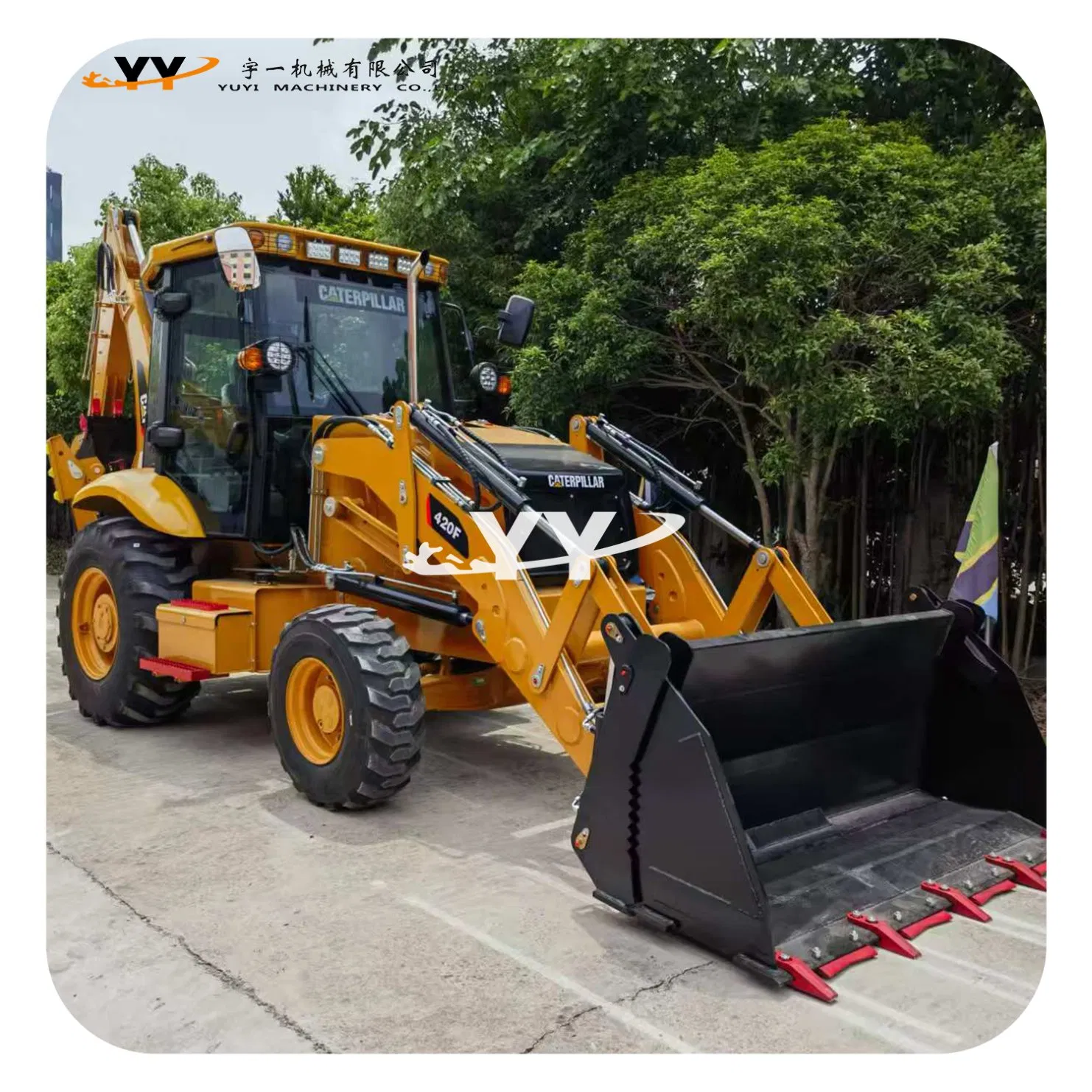 Cat Backhoe Loader 420f Wheel Loader Used Caterpillar Excavator Mini Backhoe Loaders Good Condition Original New Backhoe Loader
