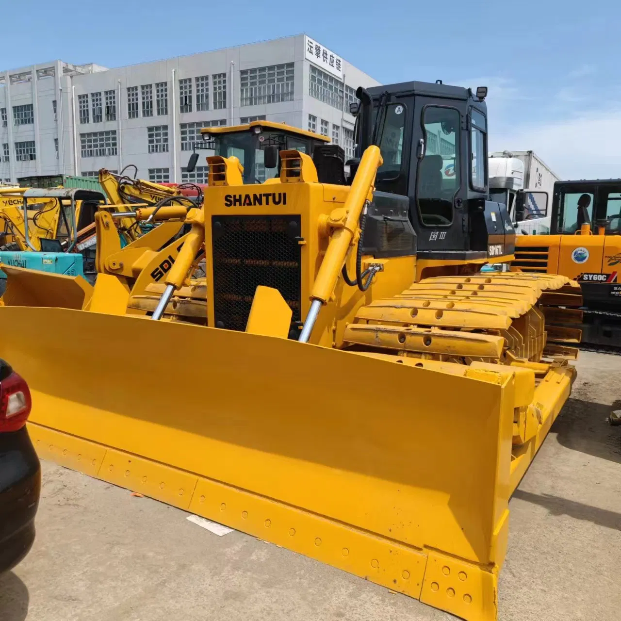 Used Shantui SD22 SD16 Crawler Bulldozer with Ripper SD16 Bulldozer with Warranty