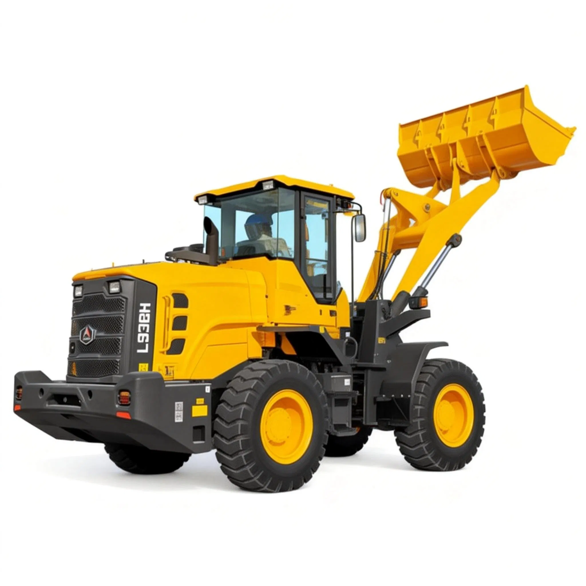 Fuel-Efficient Hydraulic Used Wheel Loader for Continuous Operation