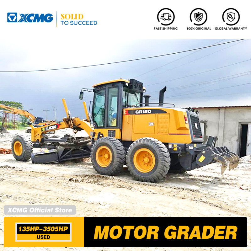 XCMG Official Manufacturer 190HP Motor Grader Gr180 China Brand Used Road Machinery for Sale