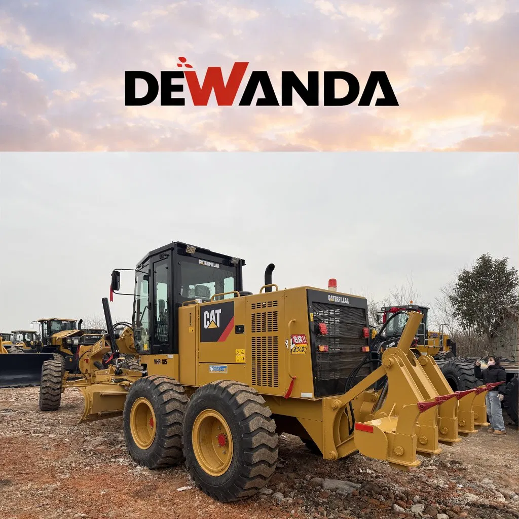 Caterpillar Cat 140h Grader Used Grader 140h 140K 12h 120h120g Series Grader Second-Hand Grader Used Construction Machinery Motor Grader