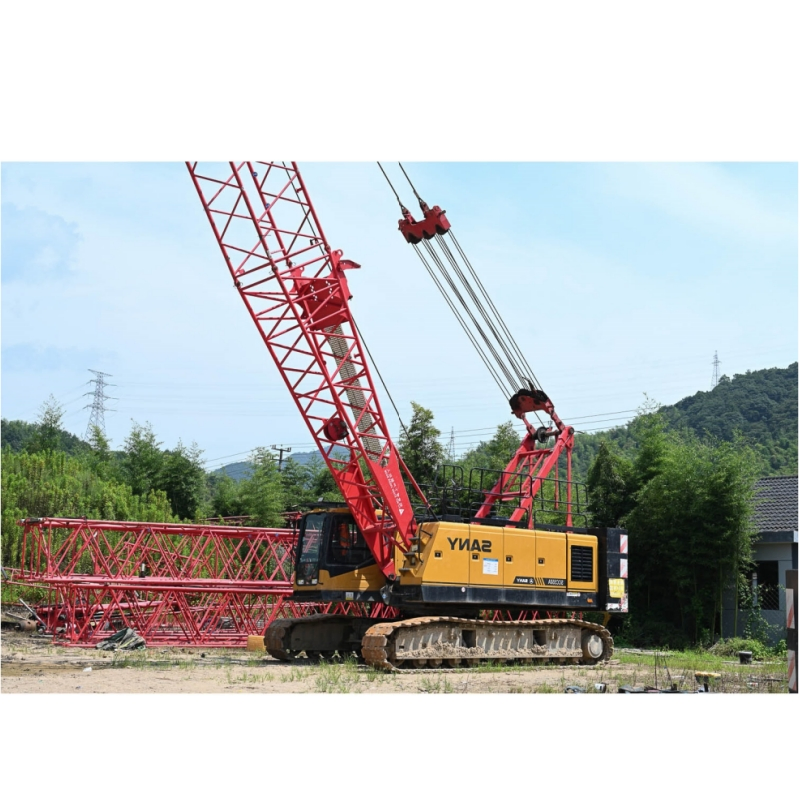Self-Owned Sany Used Crawler Crane 55ton Scc550A Crane