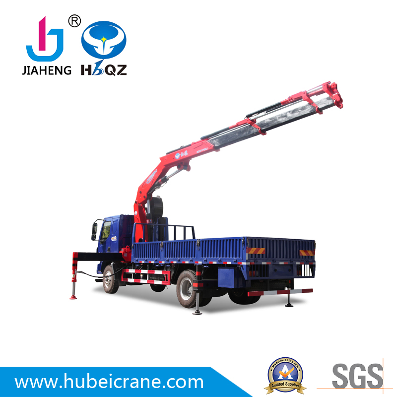 HBQZ Factory Supply 10 Tons Knuckel Boom Used Mobile Crane (SQ200ZB4)