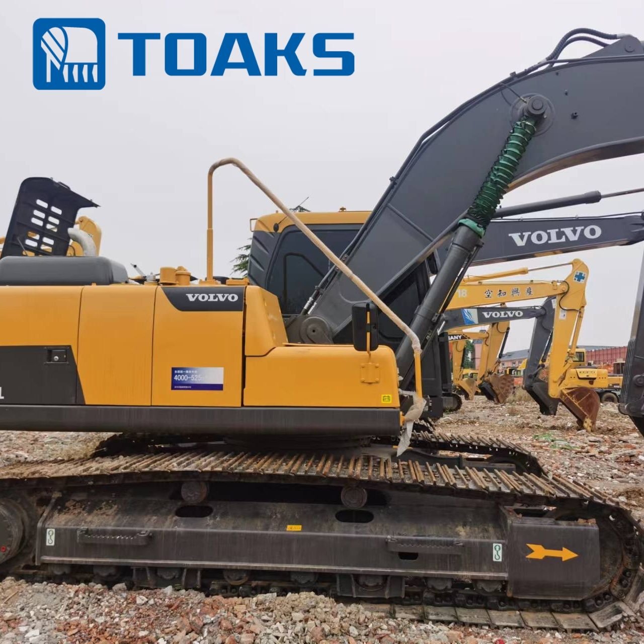 Korea Volvo Ec210dl Fine Used Excavator with Good Quality and Better Price-huaiyun machinery