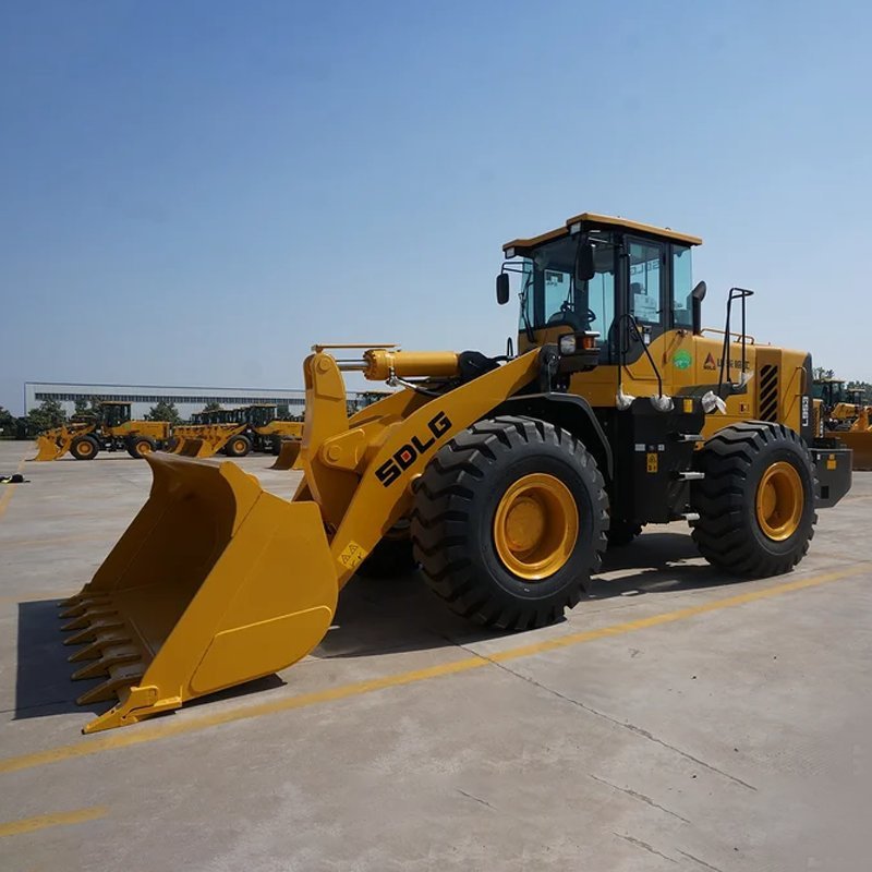 Wheel Loader Used Construction Machinery Medium Front Backhoe Loader for Sale at Low Price