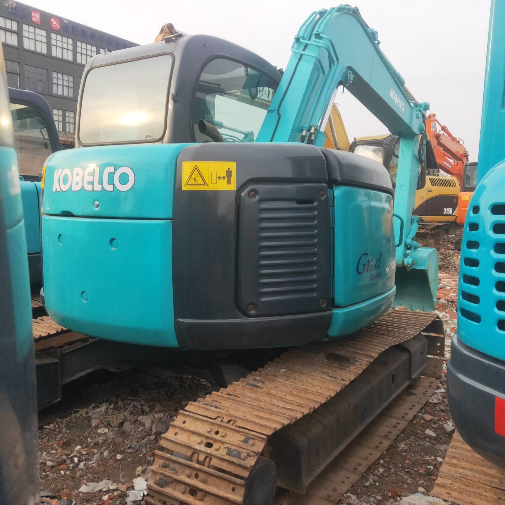 Japan Kobelco Sk70sr Mini Used Excavator 7 Ton Kobelco 70sr-huaiyun machinery