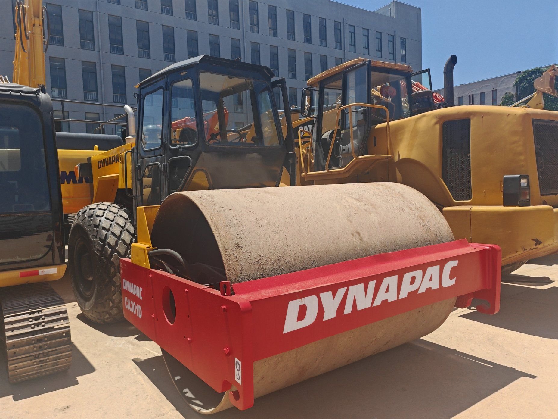 Used Dynapac Ca301d Roller in Good Condition High Quality Second Hand Original Road Roller-huaiyun machinery