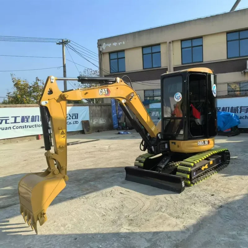 Used Mini Excavator Cat303.5E Diggers Caterpillar 303cr for Sale