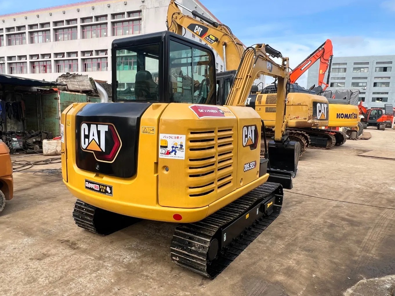 Used Caterpillar Excavator 5tons Cat305.5E2 Mini Excavator for Sale