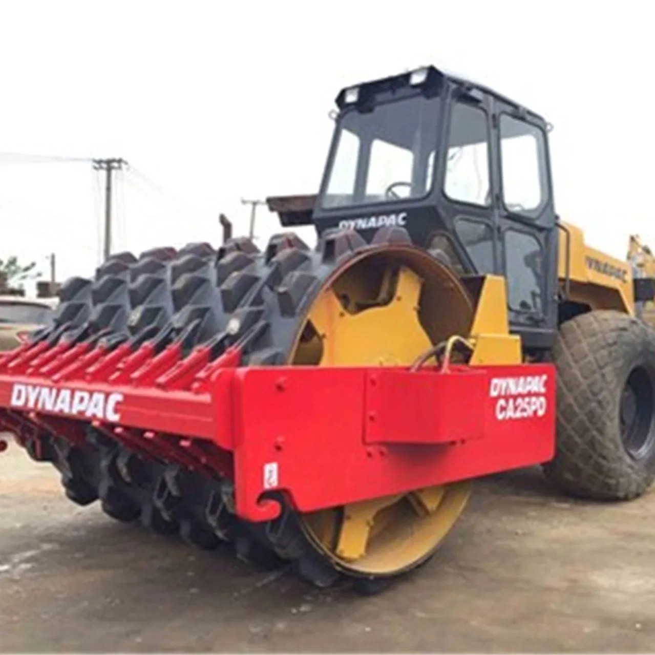 Used Bomag Vibratory Road Compactor Ca30d Ca25D Road Roller